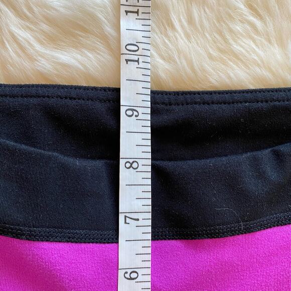 Zella Zip Ankle Striped Workout Yoga Athletic Leggings Medium - Picture 9 of 10